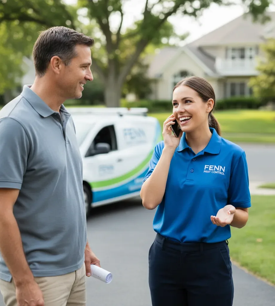 Fenn Pest Control customer support in New Oxford